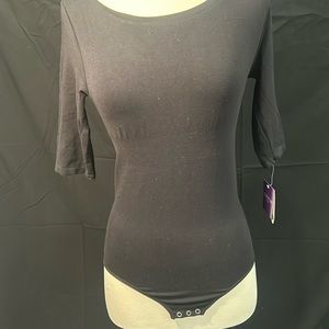 NWT Yummy shapewear body suit black womens (L)
